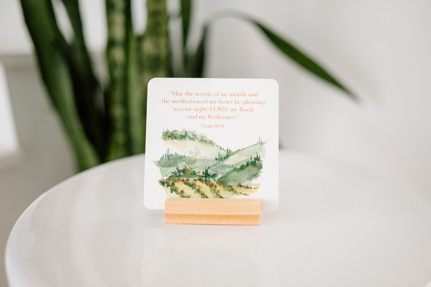 Relcaimed Scripture Cards